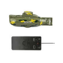 Load image into Gallery viewer, Mini Remote Control Submarine, 6-Channel Waterproof Electric Military Model, Water Diving Remote Control Toys, Fun Gifts
