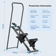 Load image into Gallery viewer, MERACH Stair Stepper for Home Gym Exercise, New Version Vertical Climber Machine for Full-Body Workout
