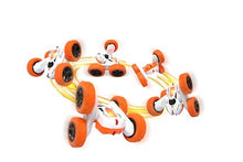 Load image into Gallery viewer, LEXiBOOK- Crosslander Luminous Terrain Car, Wrist Remote, Rechargeable, Electronic Action Kit, White/Orange, Color
