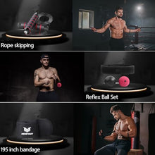 Load image into Gallery viewer, Mesetast Punching Bag for Adults, 4ft Heavy Boxing Bag Set with 12 OZ Gloves for MMA Karate Kickboxing Boxing - Unfilled
