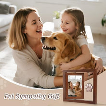 Load image into Gallery viewer, Ricalin Dog Memorial Gifts for Loss of Dog, Rotating Wooden Picture Frame
