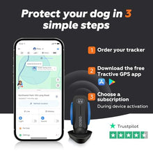 Load image into Gallery viewer, DBDD AI GPS Tracker for Dogs (30lbs+) - Real-Time Location &amp; AI Health Assistant, Electronic Fence Collar for Escape Artists, Waterproof Dog GPS Tracker for Medium Large Dogs, iOS Android
