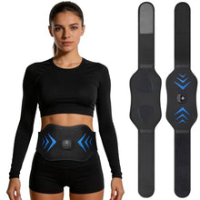 Load image into Gallery viewer, WZREZ FDA Cleared ABS Stimulator Muscle Toner, Ab Machine, Fitness Workout Equipment for Women and Men (Black Blue)
