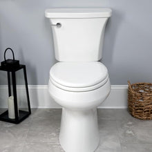 Load image into Gallery viewer, Mayfair Linden Slow Close Toilet Seat, Non Slip Heavy Duty Wood, Easy Install, Elongated, White
