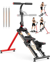 Load image into Gallery viewer, YOLEO Adjustable Resistance Stair Steppers for Exercise at Home
