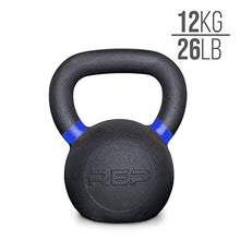Load image into Gallery viewer, REP Fitness Kettlebell Set, 1 of Each (8, 12, 16, 20, 24 kg), Adjustable Weight, Cast Iron, Strength Exercise Training, Home Gym, Power Workout Equipment, Free Weights, Dumbbell Alternative
