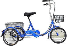 Load image into Gallery viewer, Adult Tricycle - 3 Wheel Bikes for Adults Shopping 16 Inch Adult Tricycle 3 Wheel Bike with Large Basket Seniors
