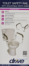 Load image into Gallery viewer, Drive Medical RTL12087 Bathroom Grab Bar for Toilets, White
