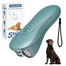 Load image into Gallery viewer, SILENTPAL Dog Bark Deterrent Device,Anti-Barking Device,Up to 15Ft Long Range &amp; Rechargeable Bark Control,Stop Barking Dog Devices,Safe for Dogs Training,Indoor &amp; Outdoor（Green）
