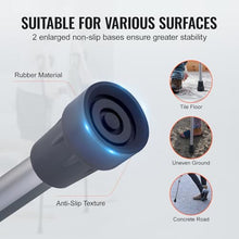 Load image into Gallery viewer, VEVOR Underarm Crutches, 13-Level Height Adjustable Underarm Walking Crutches, 1 Pair 300LBS
