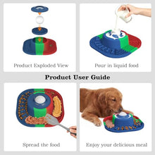 Load image into Gallery viewer, JOJDZD Dog Lick Bowl with Interactive Rolling Ball &amp; Slow Feeder, Colorful
