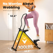 Load image into Gallery viewer, BODYWAKER Vertical Climber, Pro Stair Stepper for Full-Body Workout, Compact &amp; Foldable Cardio Exercise Stair Climber with Extended Step Range, Improved &amp; Adjustable Handlebar &amp; Pedals.
