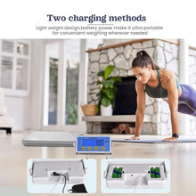 Load image into Gallery viewer, Tetuga Medical Scale - Heavy Duty 440 lb High Capacity Wrestling Scale for Body Weight with Easy to Read LCD Display Physician Scale, Professional Medical Grade Scale for Doctor Home Gym Office
