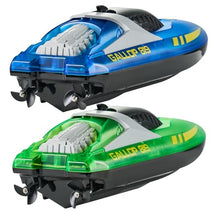 Load image into Gallery viewer, RC Boat for Kids, 2Pack Remote Control Boat for Pools &amp; Lakes, Racing Boat with LED Light &amp; 4 Rechargeable Batteries, Adults Boys &amp; Girls
