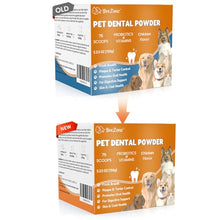 Load image into Gallery viewer, Dog Teeth Cleaning Powder - Plaque &amp; Tartar Control, Breath Fresheners
