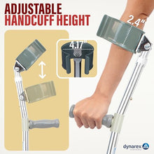 Load image into Gallery viewer, Drynarex Forearm Crutches, Adult
