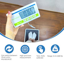 Load image into Gallery viewer, FAFAGLGL Physician Scale(660 lb) ，Medical Floor Scale for Body Weight，KG/LB/LB:OZ Three Units, 12.5" x 12.9" Platform， Heavy Duty Medical Grade Physician Scale in Home, Hospital and Weight Loss
