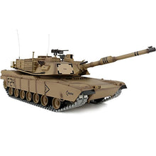 Load image into Gallery viewer, HengLong Modified Edition 1/16 2.4ghz Remote Control US M1A2 Abrams Tank Model(360-Degree Rotating Turret)
