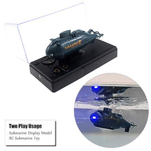 Load image into Gallery viewer, Tipmant Mini RC Nuclear Submarine Toy Remote Control Boat  (Blue)
