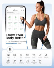 Load image into Gallery viewer, RENPHO Smart Scale for Body Weight, Weight Scale with 7-in-1 Large Display for BMI, Body Fat, Muscle Mass, 13 Body Composition, High Accurate Bluetooth Scale, 500lbs, 11.8", Elis 2XL
