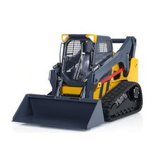Load image into Gallery viewer, 1/14 RC Hydraulic Skid-Steer Loader SM770 RTR Radio Control Construction Vehicle Light Sound System Motor (Yellow and Grey)
