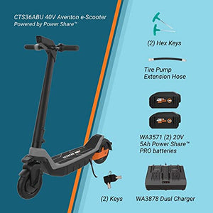 40V E-Scooter Powered By Power Share, Commuter-Friendly Scooter Electric for Adults, 15 MPH Scooter Electric for Adults
