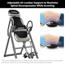 Load image into Gallery viewer, Innova ITX9900 Inversion Table with Air Lumbar Support, Black/Gray
