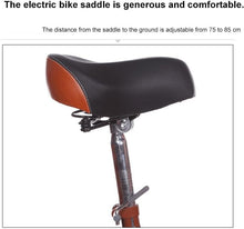 Load image into Gallery viewer, Brown 1,14 inch, Adult Tricycle Old Age Scooter Pedal Tricycle Elderly Pedal Exercise Bike with to Carry People and Goods
