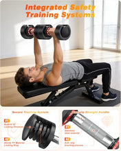 Load image into Gallery viewer, Rendpas Adjustable Dumbbells of 2, 1-Sec Weights Dumbbells Set, 5 in 2 Free Adjustable with Anti-Slip Texture Handle, Weight Set For Home Gym Suit both Men and Women
