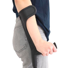 Load image into Gallery viewer, KMINA Quad Crutch for Women and Men (Sturdy 3.3 lbs), 4 Prong Forearm Crutches for Stability and Support
