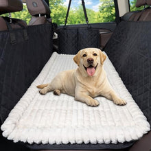 Load image into Gallery viewer, Dog Car Seat Cover 2 Piece Seat Waterproof Hammock and White Cover,Scratch Proof Nonslip Back Seat Pet Bed Mat for Travel Durable Soft Back Seat Covers for Cars Trucks and SUVs ( 23.6” x 51” )
