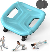 Load image into Gallery viewer, PROIRON Ab Roller with Knee Pads for Abs Workout, Multifunctional Ab Roller Wheel for Abs Workout- Blue

