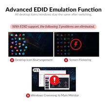 Load image into Gallery viewer, AV Access iDock P10 KVM Docking Station 2 Monitors 2 PCs, GbE, EDID, 5xUSB-A, 65W PD, USB C Hub, 4K@60Hz HDMI &amp; DisplayPort USB C KVM Switch Dual Monitor Laptop &amp; Desktop, Audio, SD, Remote Switch
