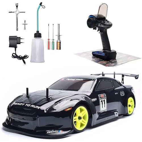 1/10 RC Car Two Speed Gas Power Truck Off Road Climbing Truck Buggy for Adult 18CXP Gas-Engine Remote Control Vehicle