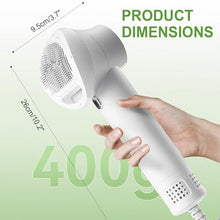 Load image into Gallery viewer, 3-in-1 Dog Hair Dryer Brush - Adjustable Temp (35°C-60°C) &amp; 4 Speeds, One-Touch Hair Collection for Safe Grooming of Small &amp; Medium Dogs Cats
