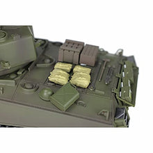Load image into Gallery viewer, Heng Long US in Stock, RC Tank 2.4G 1/16 Scale 7.0 Plastic Version M4A3 Sherman Smoking Unit Battle Tank
