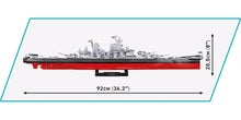 Load image into Gallery viewer, Historical Collection World War II Iowa-Class Battleship, 4-in-1 Executive Edition, 2685 pieces
