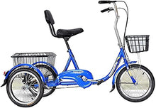Load image into Gallery viewer, Adult Tricycle - 3 Wheel Bikes for Adults Shopping 16 Inch Adult Tricycle 3 Wheel Bike with Large Basket Seniors Trike
