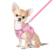 Load image into Gallery viewer, FEimaX Dog Harness and Leash Set, No Pull Breathable Soft Mesh Puppy Vest Harness Reflective Adjustable Pet Harnesses for Small Medium Dogs and Cats - Outdoor Easy Control for Walking
