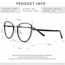 Load image into Gallery viewer, DOERAYMI Blue Light Glasses for Men,Women,Lightweight Durable Frame Reader Glasses with UV400 Protection,Anti-Glare,Scratch-Resistant Lenses for Work,Reading.
