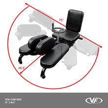 Load image into Gallery viewer, Valor Fitness Leg Stretcher Machine, Split Machine for Flexibility Training, 180 Degree Adductor Stretching Machine with Wheel Crank, Hip Opener for Hamstrings, Groin, Dance, MMA &amp; Gymnastics
