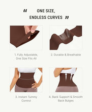 Load image into Gallery viewer, FeelinGirl Waist Trainer for Women Bandage Wrap Trimmer Belt Long Torso Tummy Wraps
