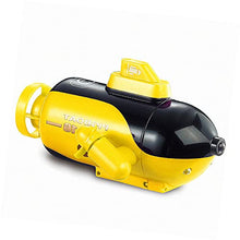 Load image into Gallery viewer, GoolRC Mini Remote Control Submarine, RC Submarine 4-Channel Remote Control Boat- Yellow
