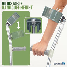 Load image into Gallery viewer, Drynarex Forearm Crutches, Tall
