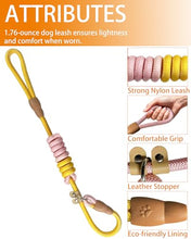 Load image into Gallery viewer, FOVRLZSE 2-Pack Adjustable No-Pull Dog Leash Set, Macaron Color
