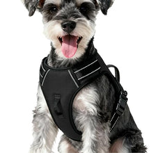 Load image into Gallery viewer, No Pull Dog Harness, No-Choke Soft Padded Reflective Dog Vest Harness with Front Clip &amp; Top Handle, 2 Quick-Release Buckles, Adjustable for Small Medium Large Dogs

