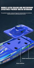 Load image into Gallery viewer, TX768 RC Jet Boat, 30km/h High Speed Jet Boat Brushless Catamaran with 3×3S LiPo Batteries Water Cooled Engine
