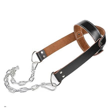 Load image into Gallery viewer, Toddmomy Neck Harness for Strength Training - Head and Neck Trainer with Padded Support for Weight Lifting and Combat Sports Adjustable Builder for Posture and Muscle Strengthening
