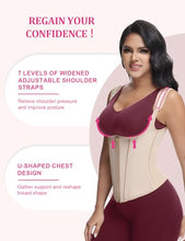 Load image into Gallery viewer, SHAPSHE Waist Trainer for Women, Tummy Control Sports Girdle, Tan-short Torso -3XL

