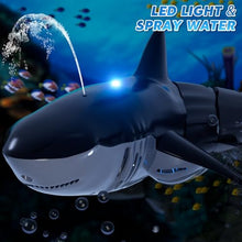 Load image into Gallery viewer, Remote Control Shark Toys for Boys Kids, 1:18 Scale High Simulation Shark for Pool
